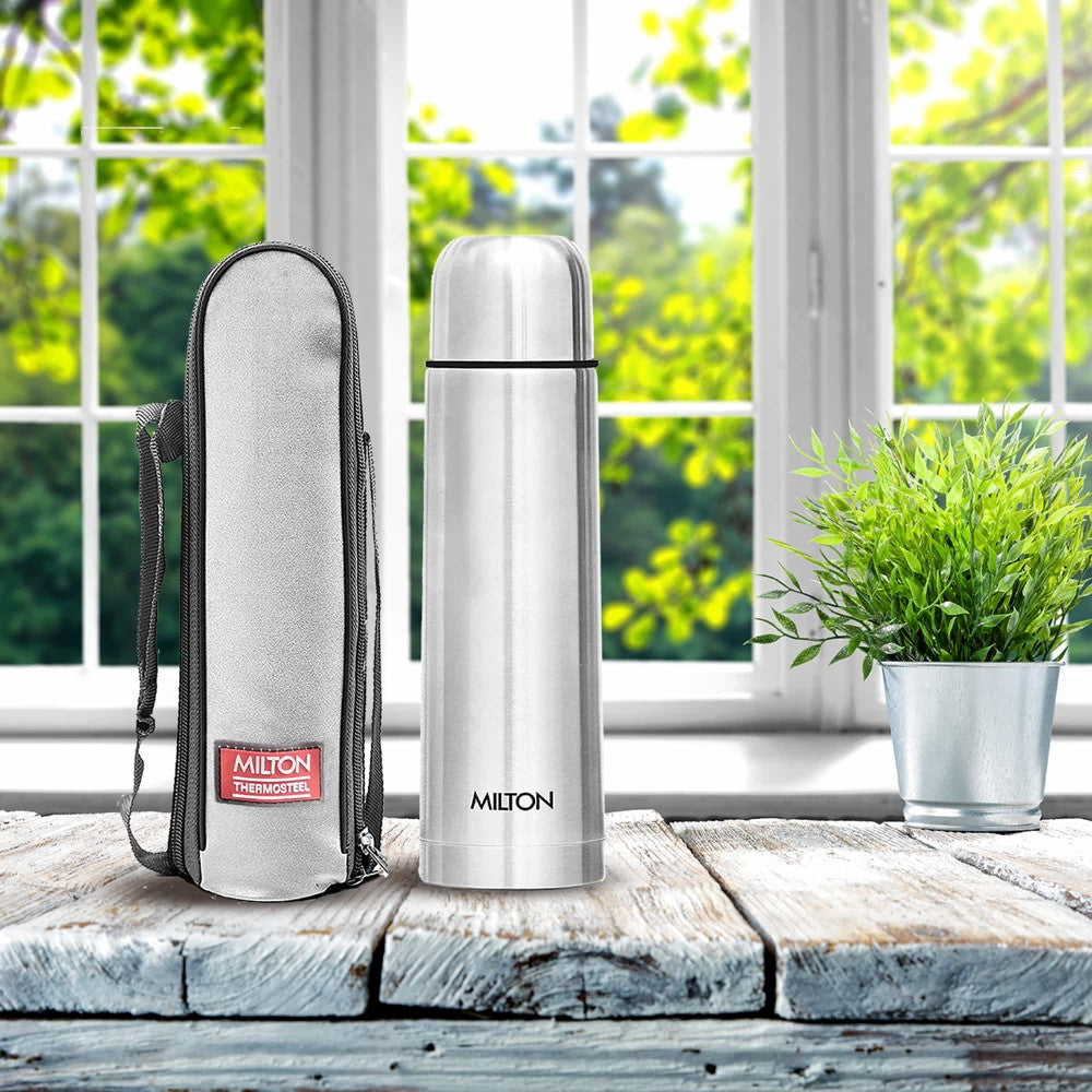 Milton Plain Lid Thermosteel Insulated Water Bottle