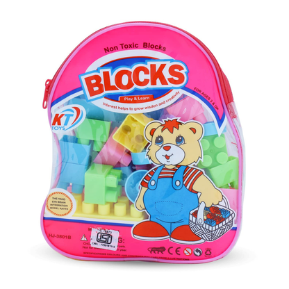 Play & Learn Mega Blocks Set of 36 pcs