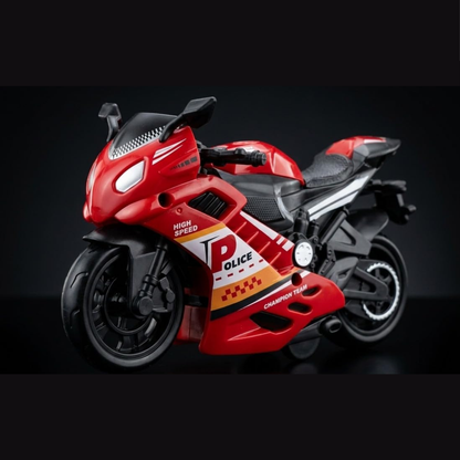 Premium Toy Police Motorcycle