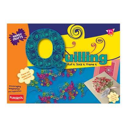 Funskool Handycrafts Quilling Art Creative Paper Craft Kit for Kids