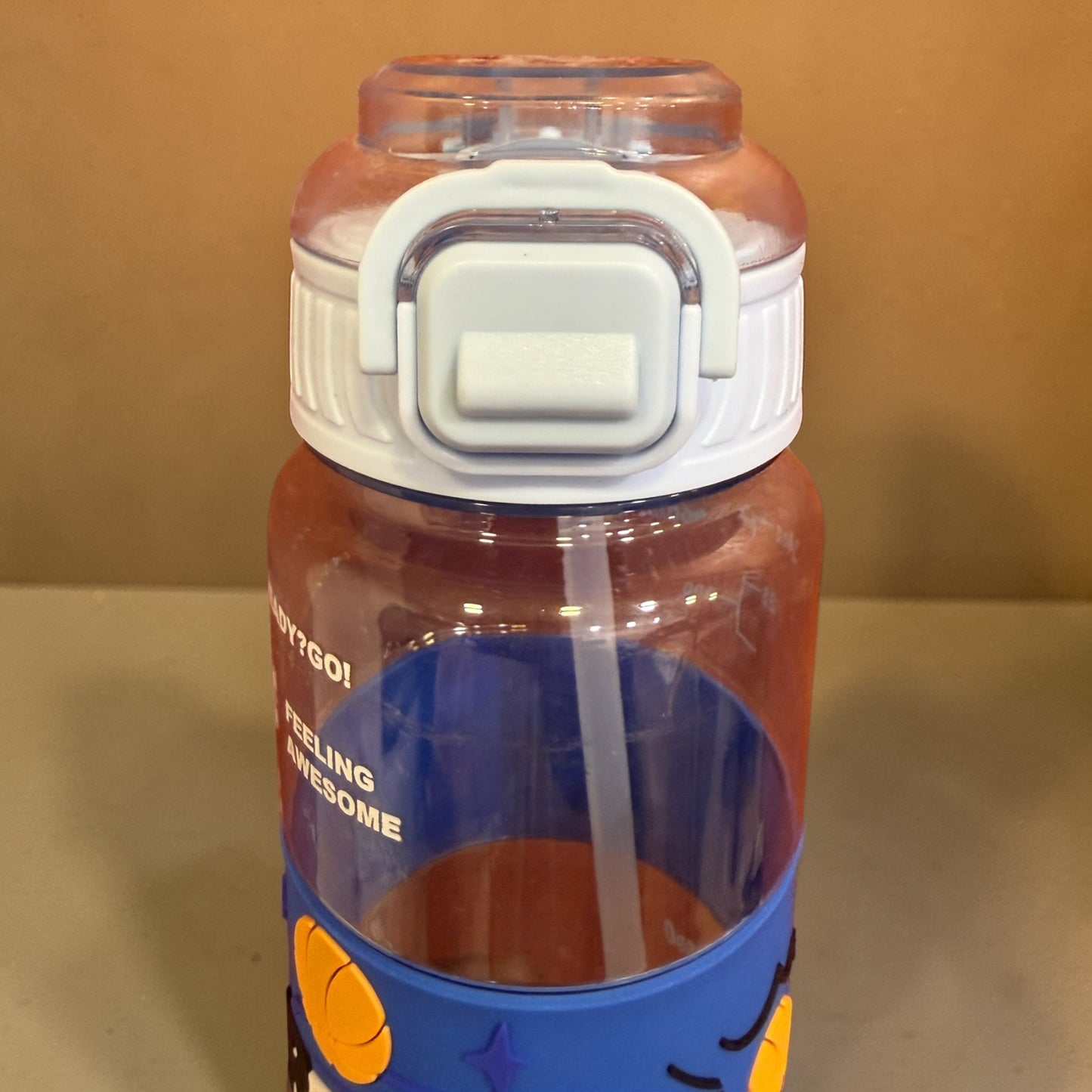RUN Motivational Water Bottle | Packaging View