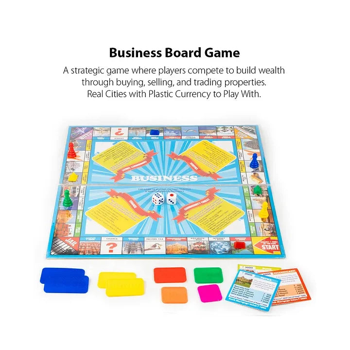 5-in-1 Deluxe Board Game | Game in Play