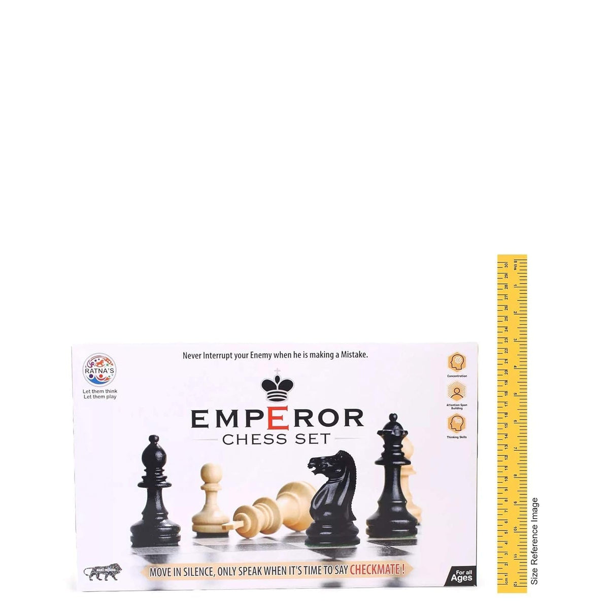 Emperor Folding Chess | Storage Detail