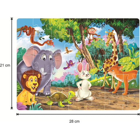 Hare and Tortoise Puzzle | Packaging View