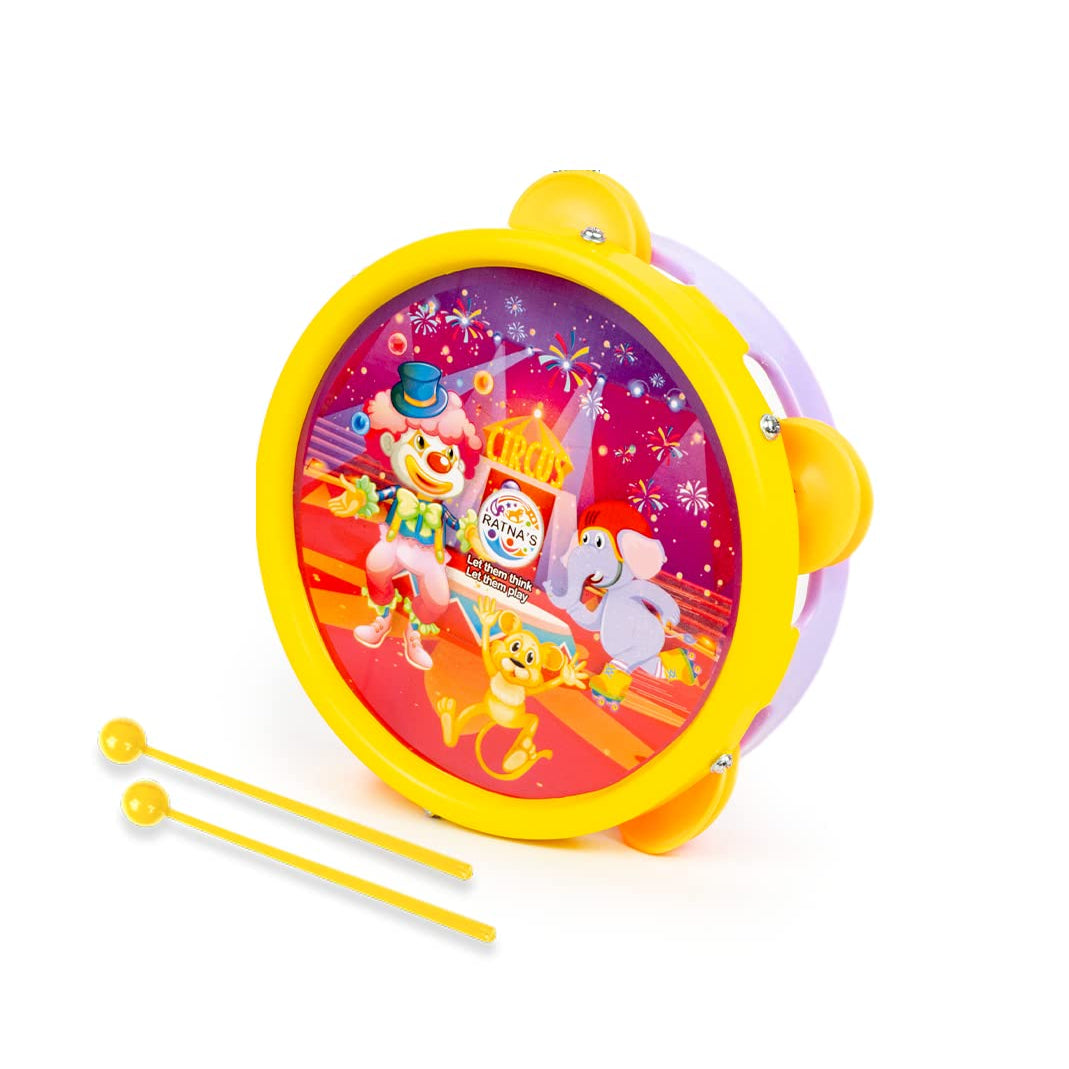 Ratna's Junior Harmony Dafli Drum | Musical Toy for Toddlers