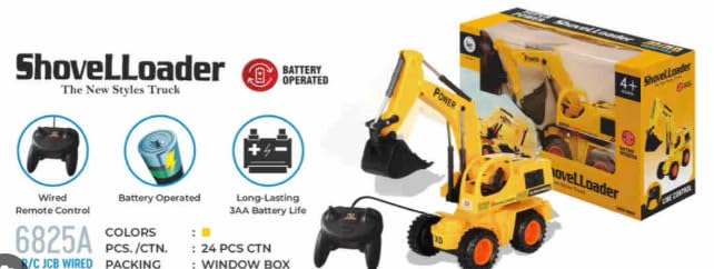 Large 50cm Remote Control Shovel Loader Construction Truck Toy