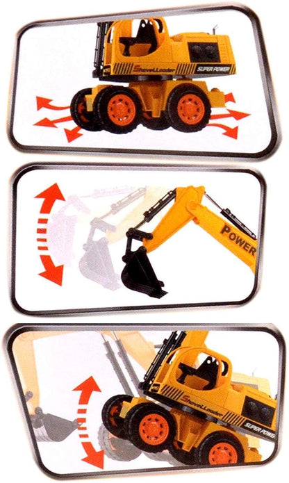 Large 50cm Remote Control Shovel Loader Construction Truck Toy