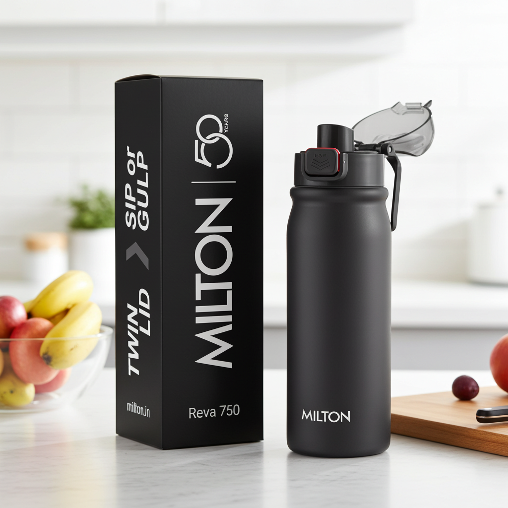 Milton Reva Stainless Steel Water Bottle