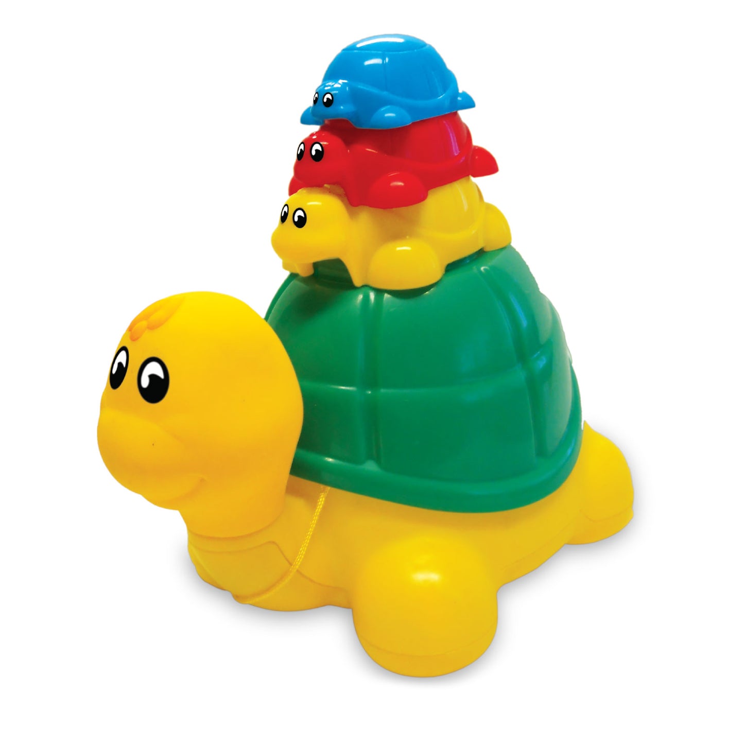 Funskool Ride N Hide Turtle: Engaging Pull-Along Stacking Toy for Toddlers