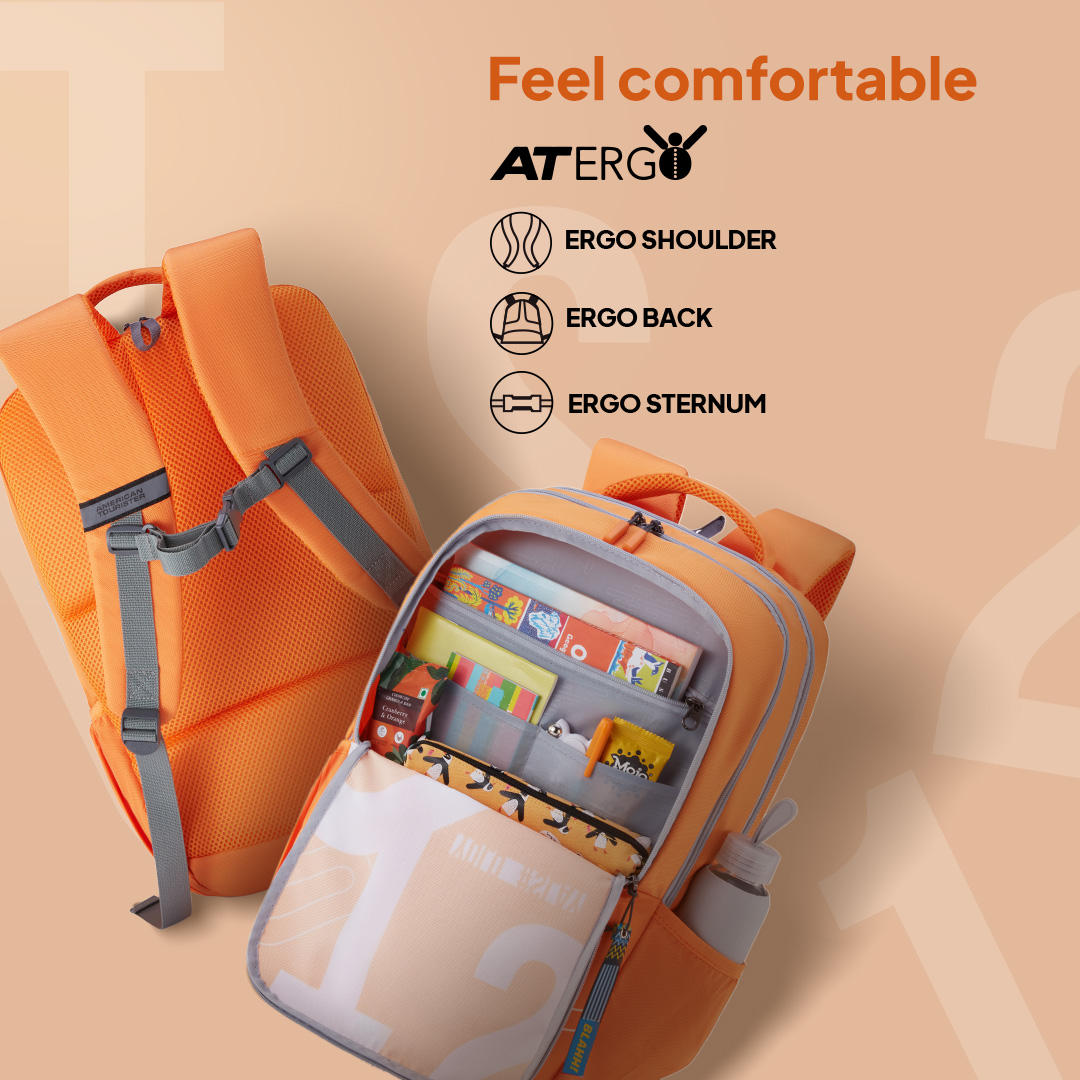 AMERICAN TOURISTER Sest 3.0 Printed Casual Backpack With 1 Year Warranty