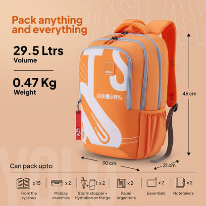AMERICAN TOURISTER Sest 3.0 Printed Casual Backpack With 1 Year Warranty