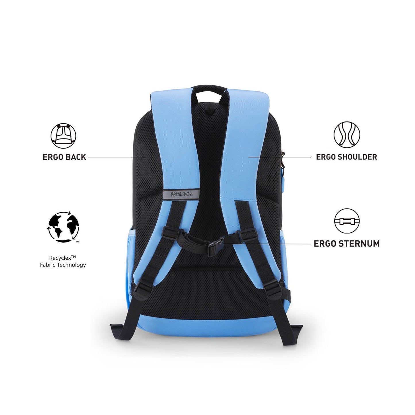 AMERICAN TOURISTER Quad 3.0 Printer Causual Backpack With 1 Year Warranty