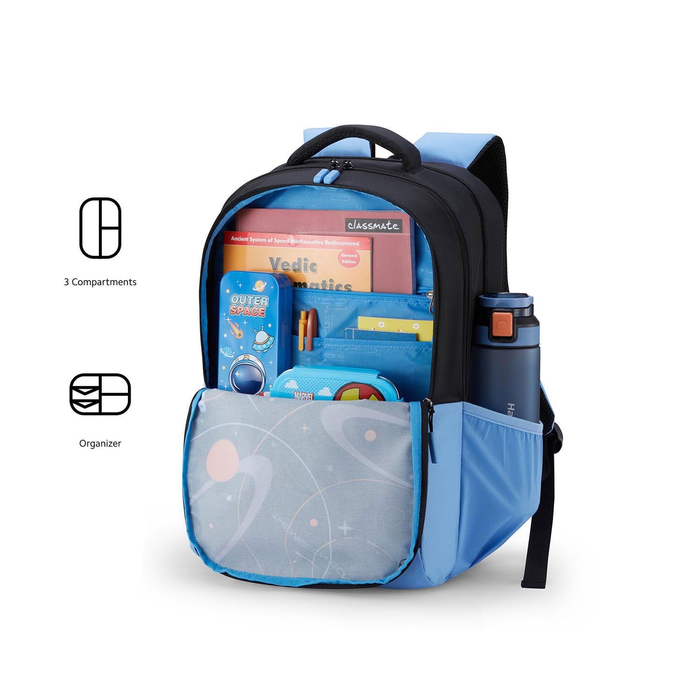 AMERICAN TOURISTER Quad 3.0 Printer Causual Backpack With 1 Year Warranty