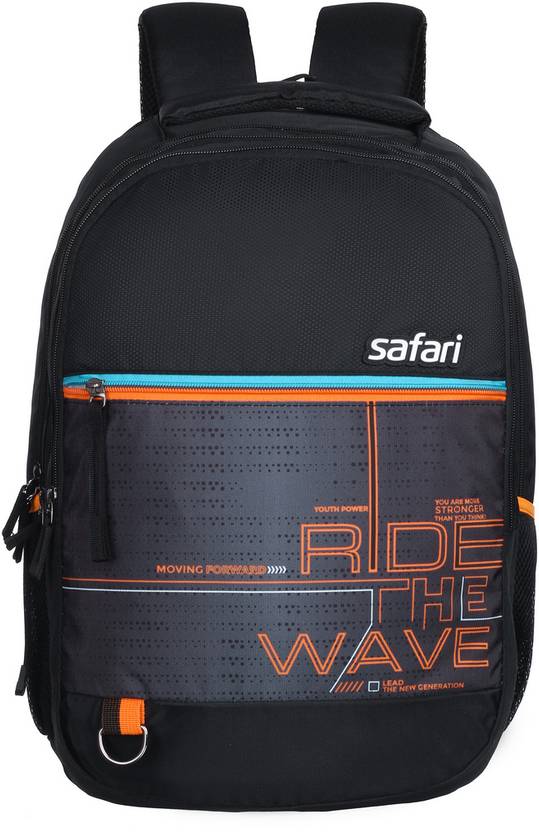 Safari Large 43 L Backpack mega10  (Black) With 1 Year Warranty