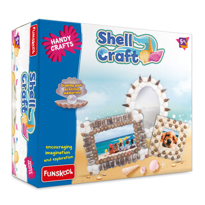 Creative Shell Craft Kit for Kids: DIY Ocean Art & Decorative Fun