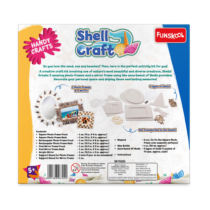 Creative Shell Craft Kit for Kids: DIY Ocean Art & Decorative Fun
