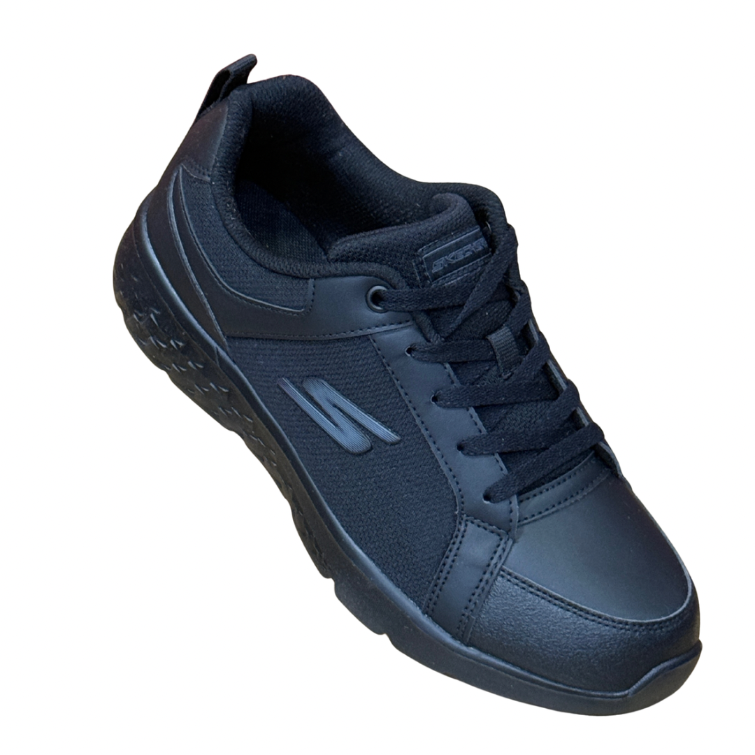Skechers Lace School Shoes for Boys & Girls | Black