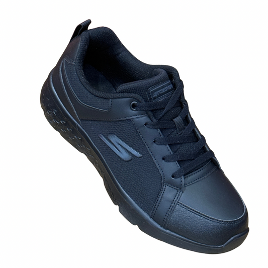 Skechers Lace School Shoes for Boys & Girls | Black