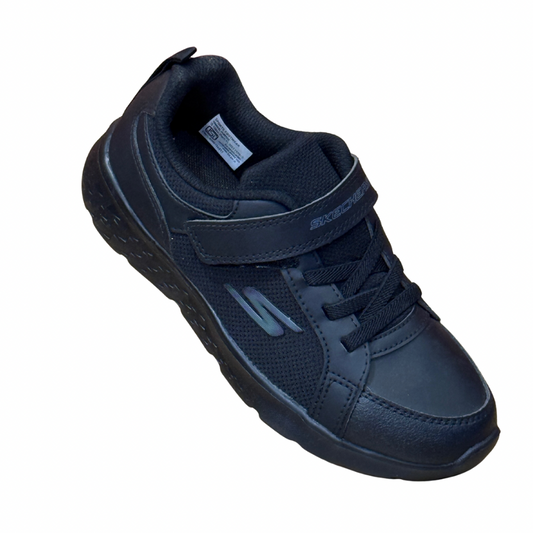 Skechers Velcro School Shoes for Boys & Girls | Black