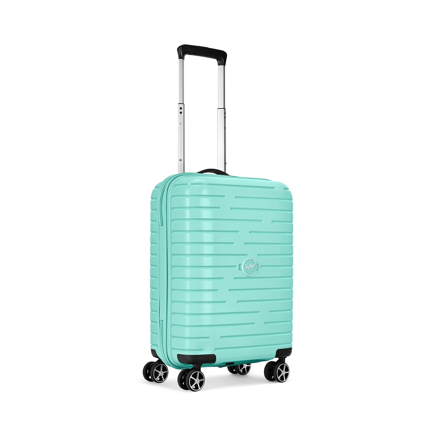 Skybags Amaze Hard Case 4-Wheel Cabin Small Size Trolley Luggage Pool Blue