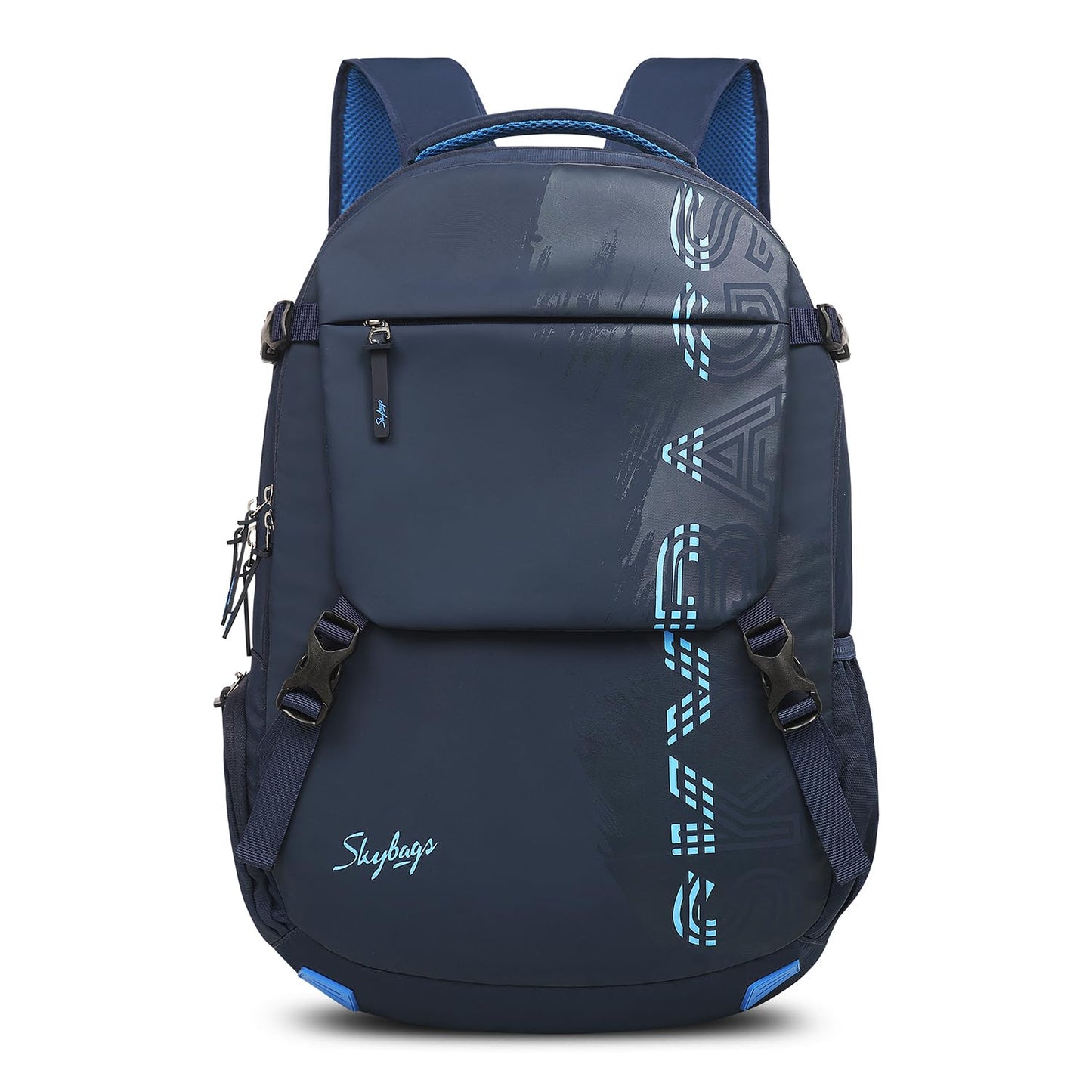 Skybags Xelius Pro 29L Laptop Backpack with Rain Cover Navy