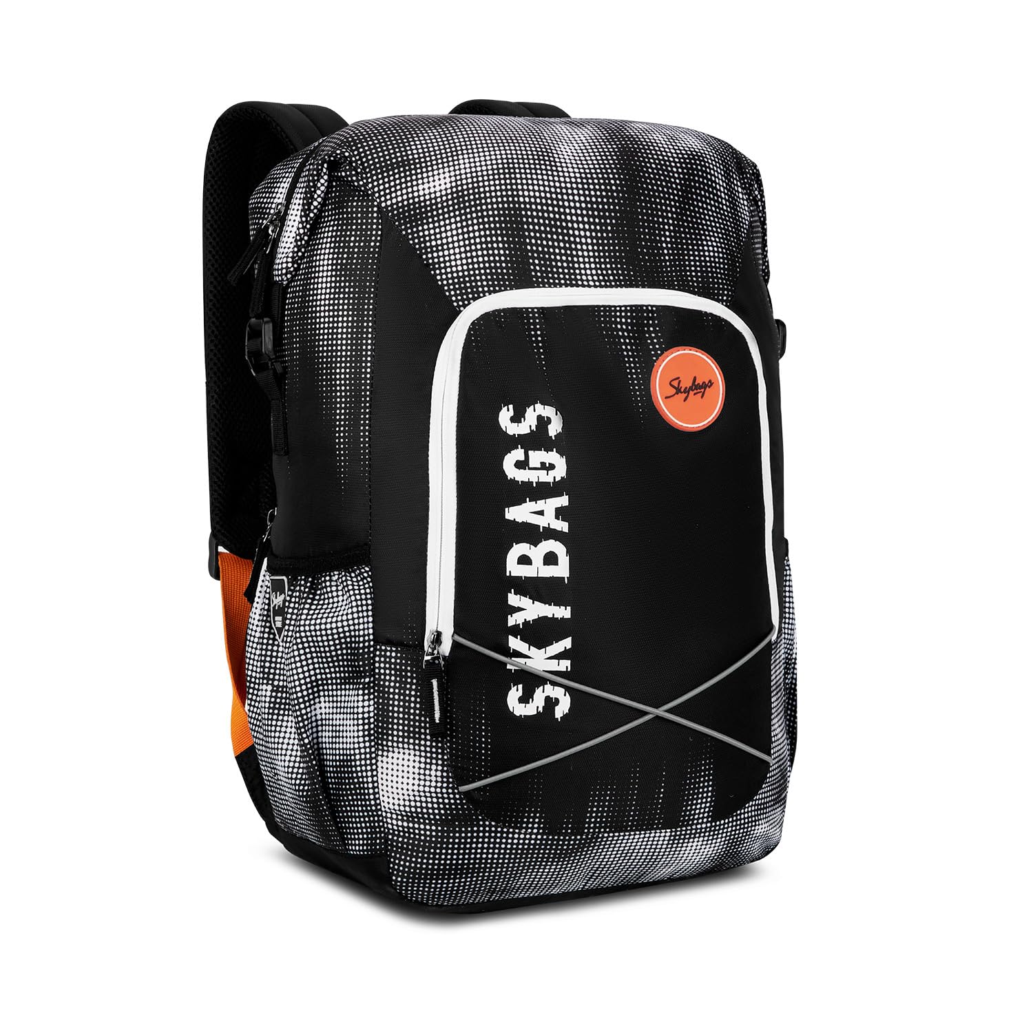 Skybags Yolo 01 Casual 35L Laptop Backpack in Pixel Black