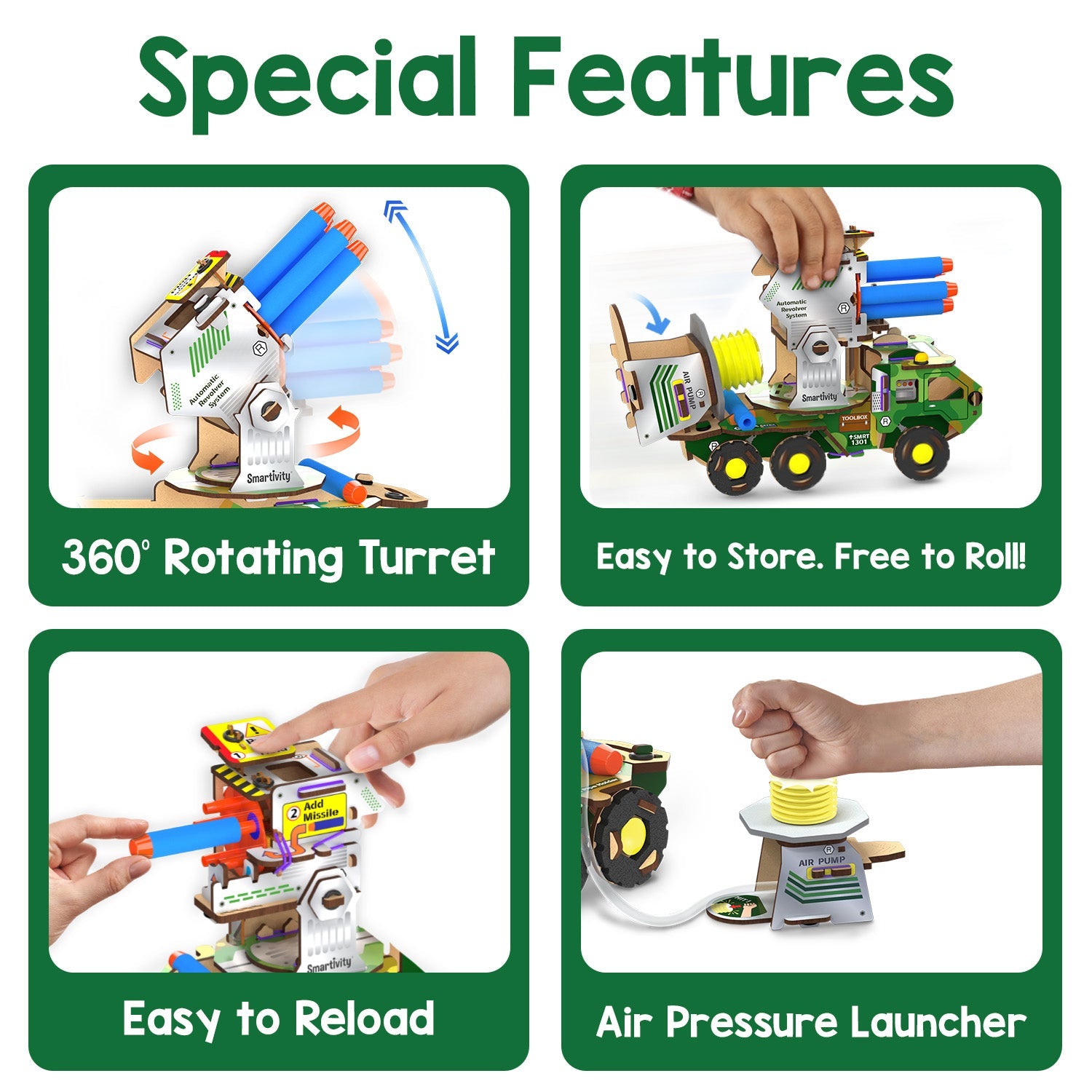 Smartivity Missile Truck | Launching Action