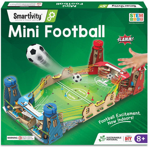 Smartivity DIY Mini Football Soccer Table STEM Fun Toy for Kids Ages 6-14