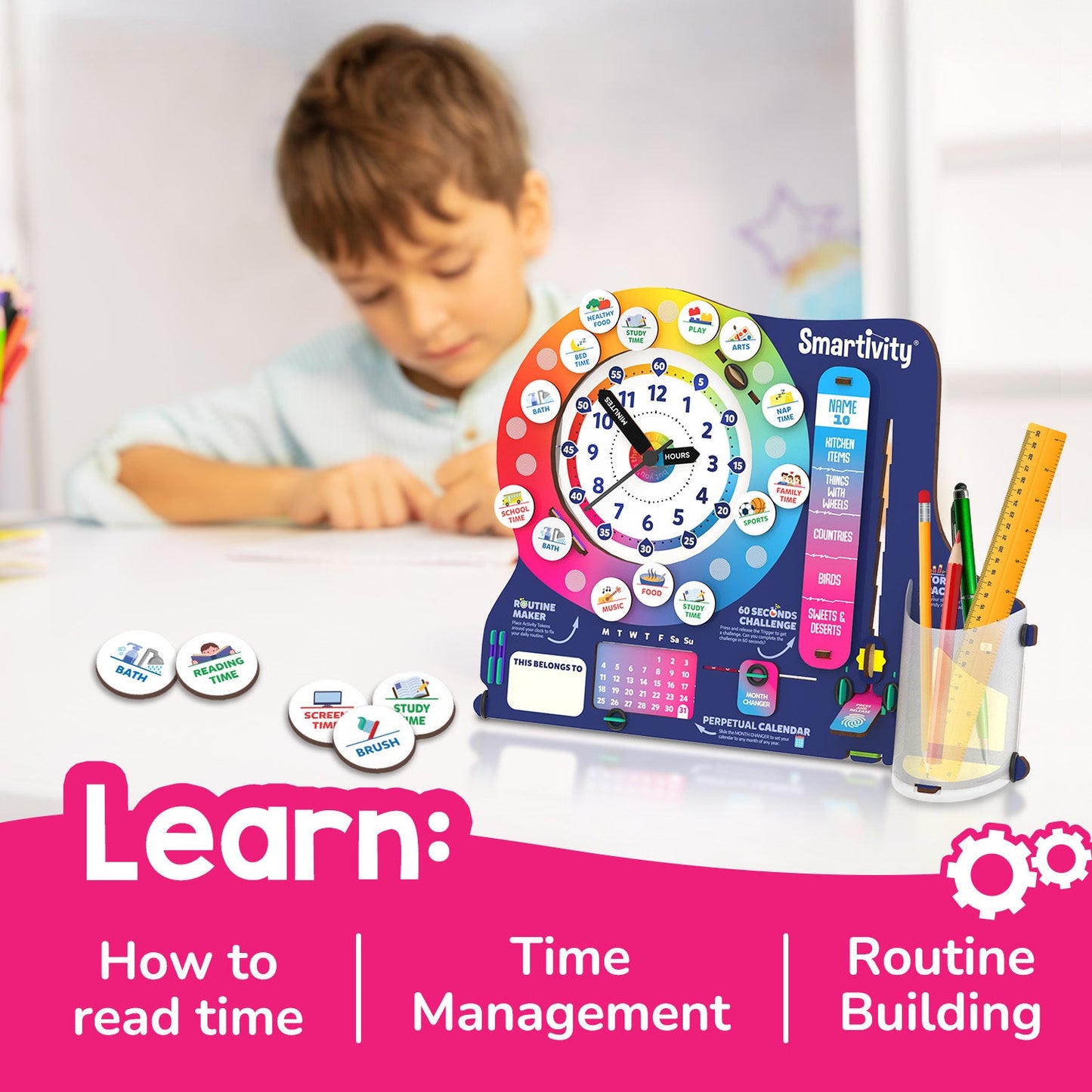 Interactive Clock Kit | Detail View