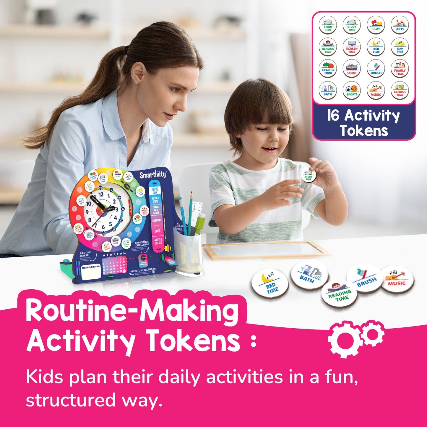 Interactive Clock Kit | Calendar Detail