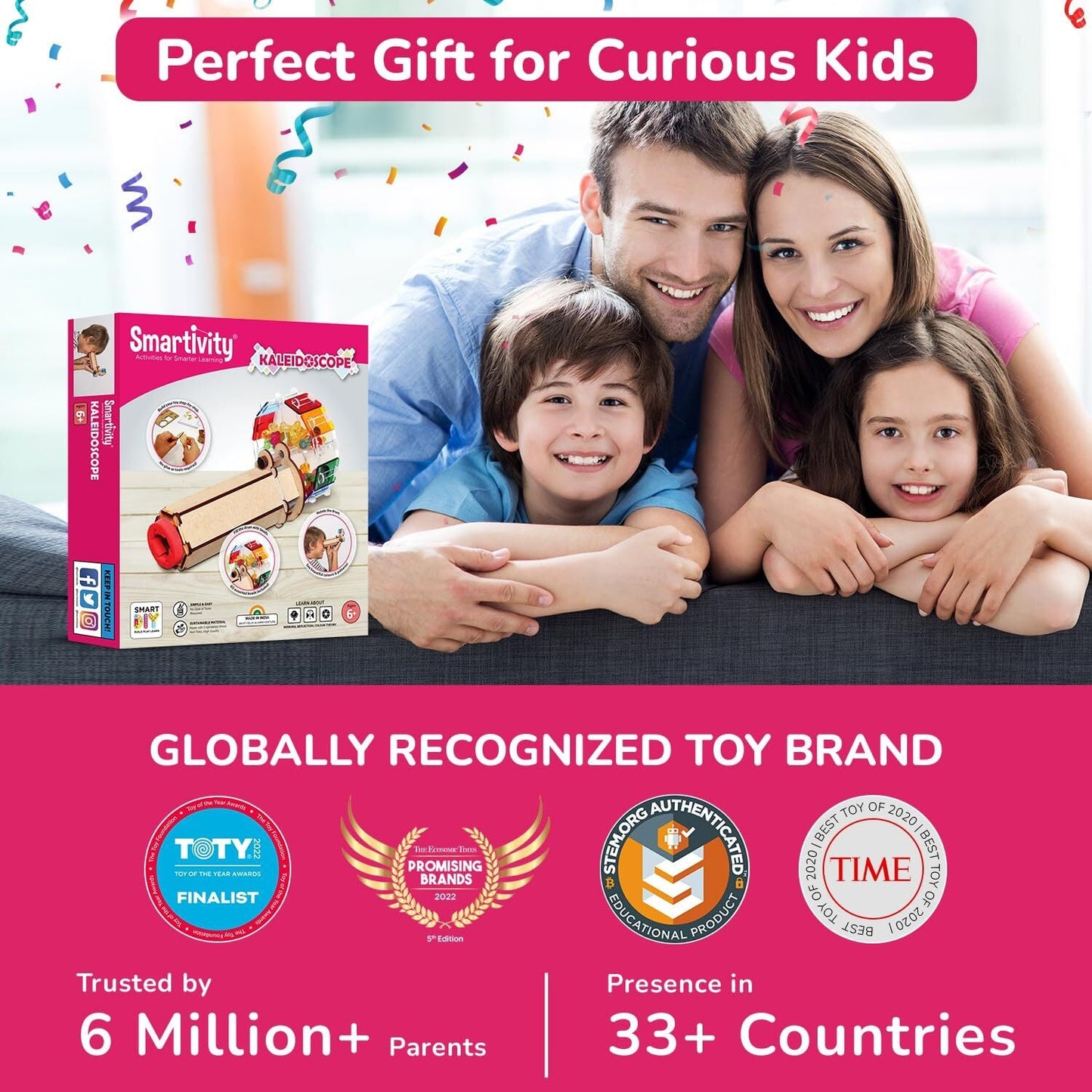 Smartivity Kaleidoscope Kit | Packaging View