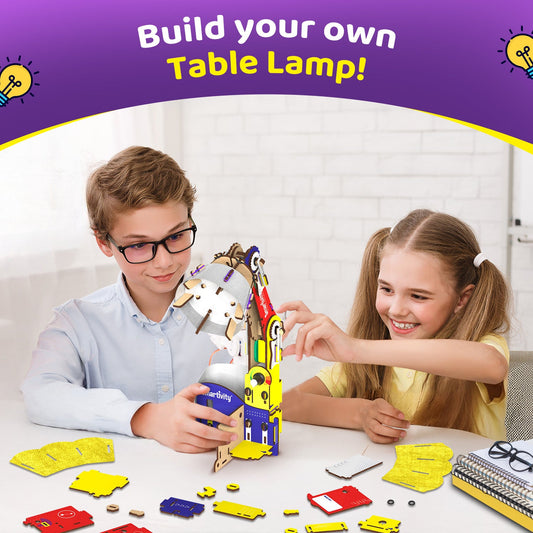 Smartivity Table Lamp Kit | Assembly Detail