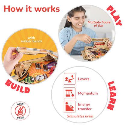 Smartivity Pinball Machine | Levers Detail