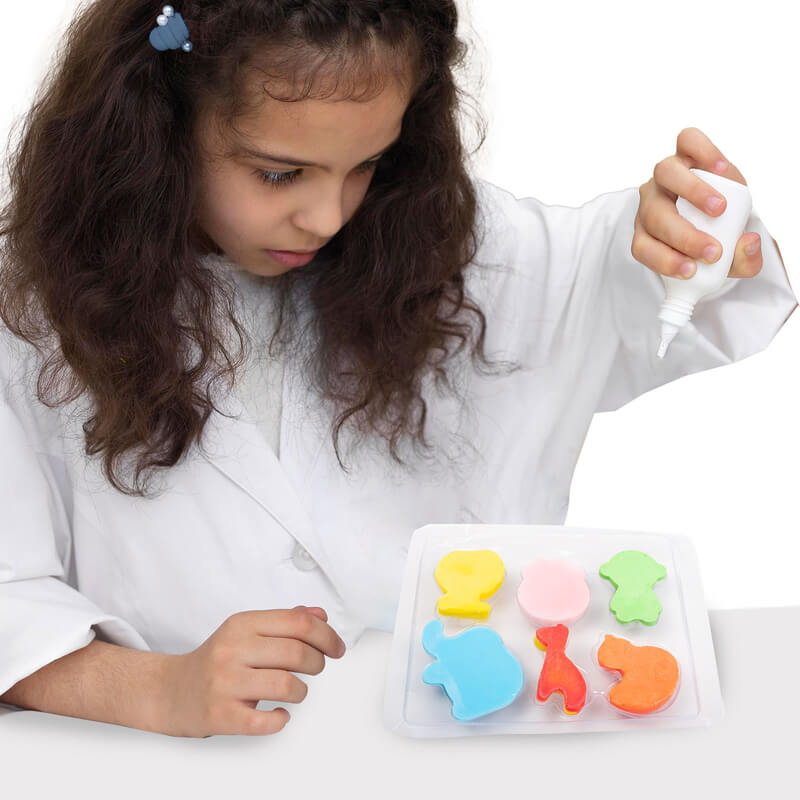 Funskool Handycrafts Animal Soap Making Kit with 6 Fun Moulds