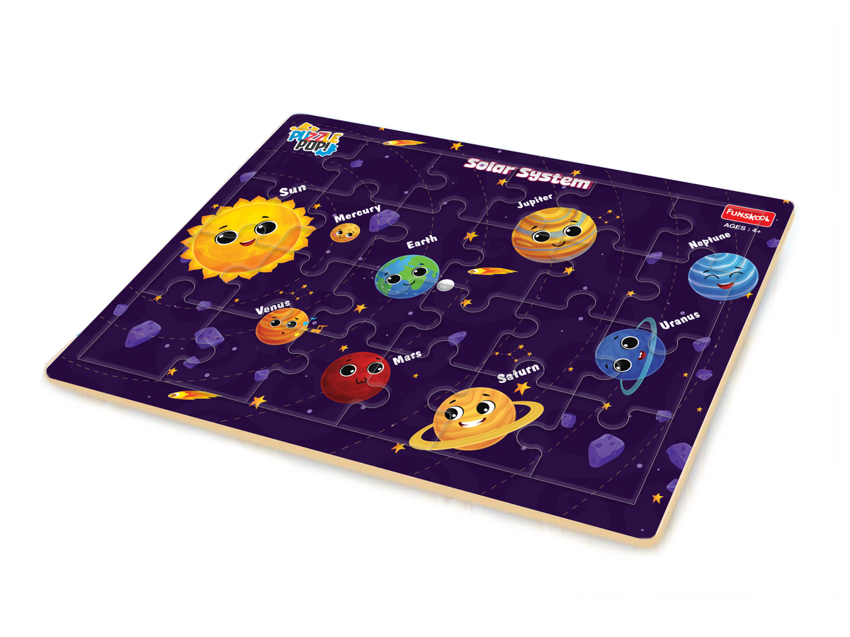 Funskool Solar System Wooden Puzzle 24 Pieces