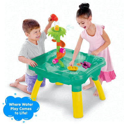 Exciting Kids Outdoor Water Play Table with Interactive Fun Features