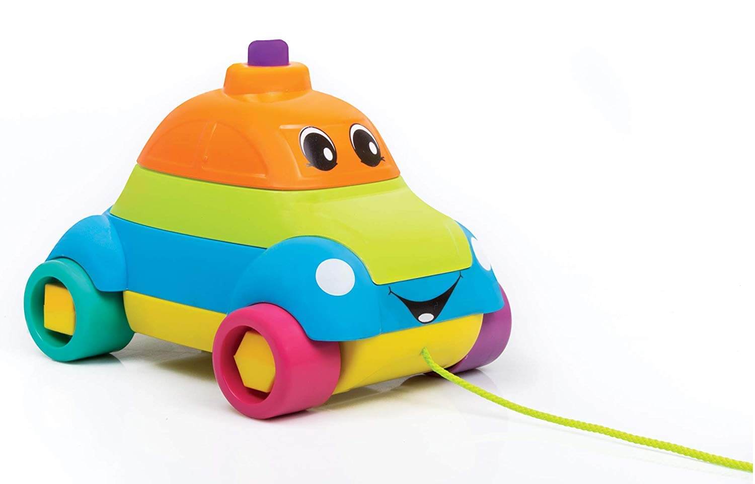 Funskool Colorful Stacking Car Toy Set for Toddlers - Develop Motor Skills & Creativity