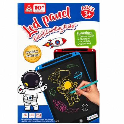 10-Inch LCD Writing Tablet for Kids | Reusable Digital Drawing & Writing Pad | Eye-Friendly Educational Learning Toy with Stylus | Erasable Sketch Pad | Ages 3+