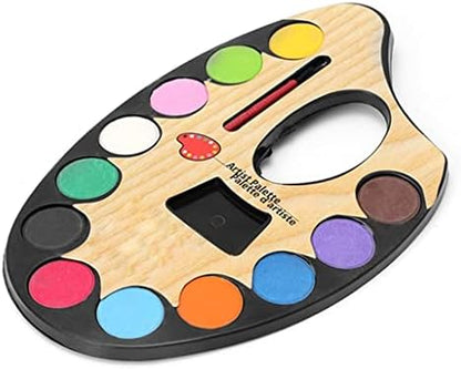 Artist Paint Palette | Wells Detail