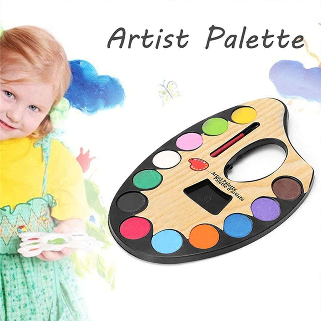 Artist Paint Palette | Thumb Hole Detail