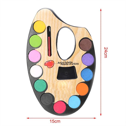Artist Paint Palette | Size Reference