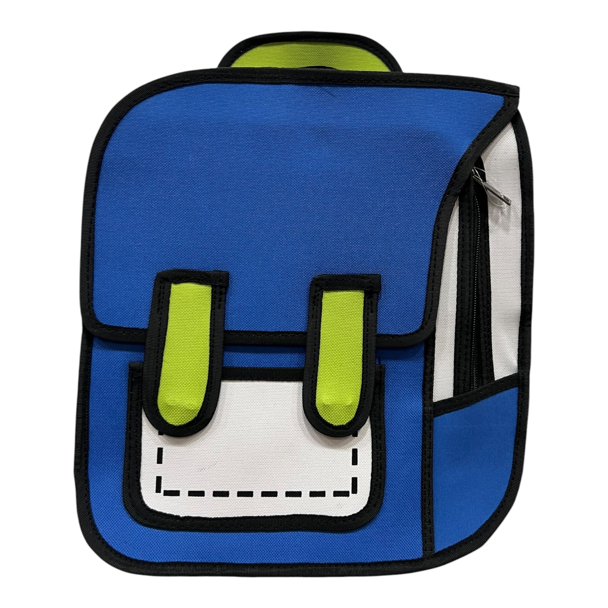 TIPTOP 2D Comic Backpack | Front View