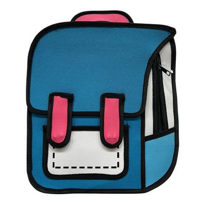 TIPTOP 2D Comic Backpack | Side View