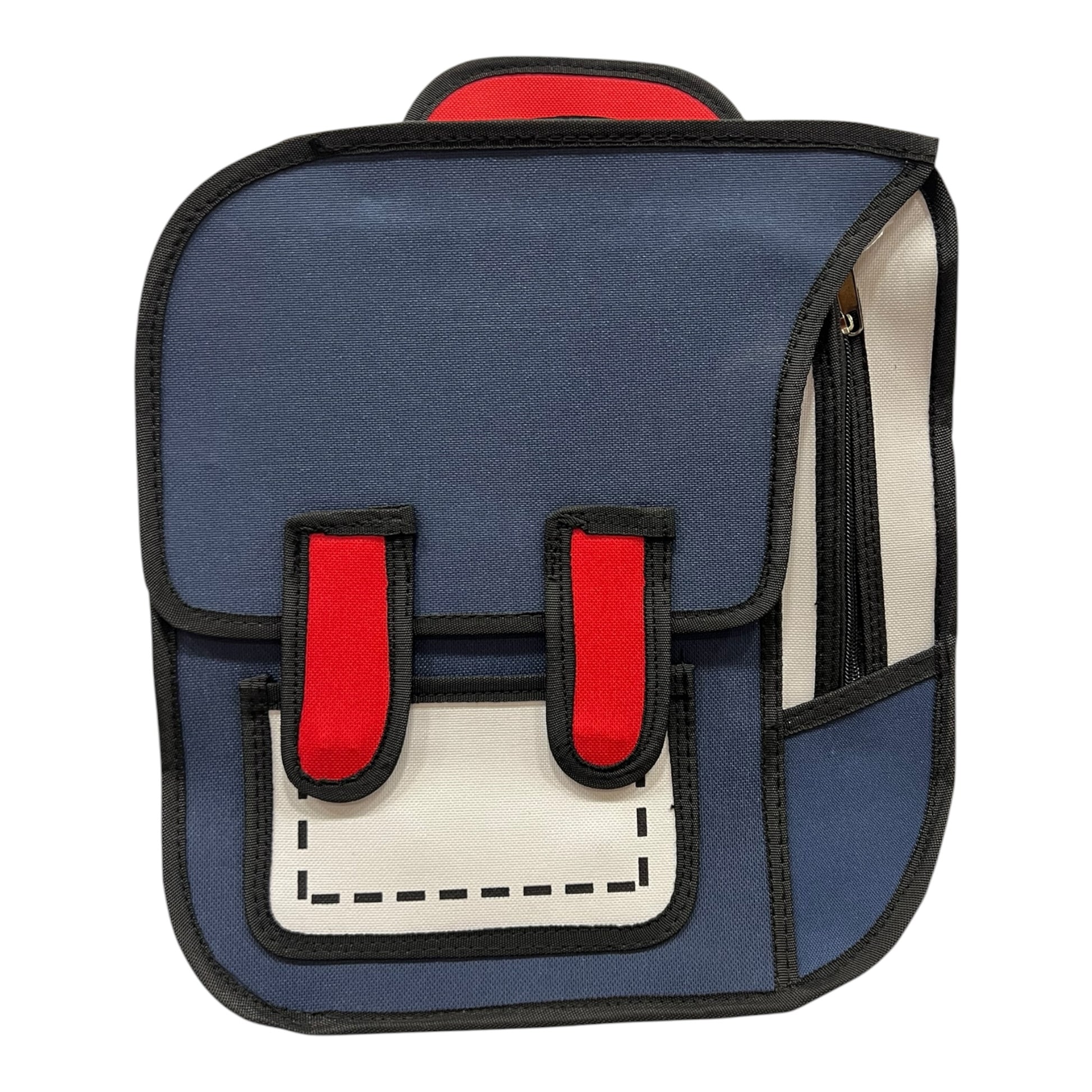 TIPTOP 2D Comic Backpack | Strap Detail