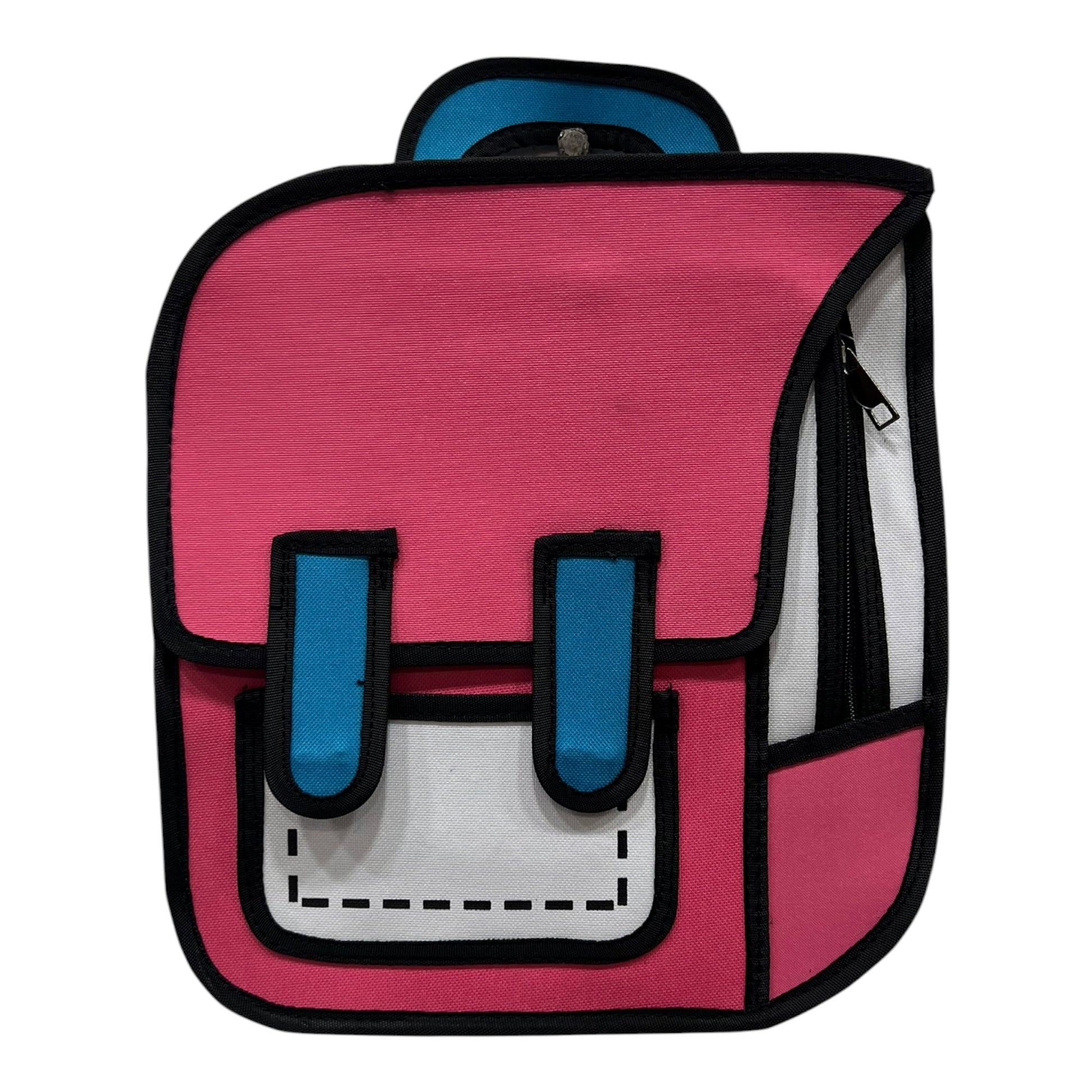 TIPTOP 2D Comic Backpack | Being Worn