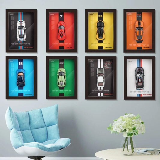 3D Frame Die-Cast Cars | Frame Detail