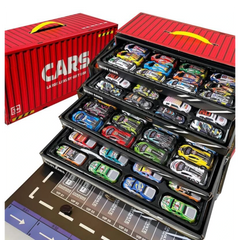 48-Piece Pull Back Cars Set