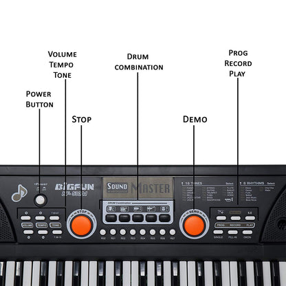 49-Key Keyboard | Detail View