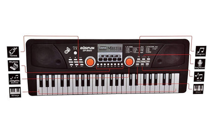 49-Key Keyboard | USB Port Detail