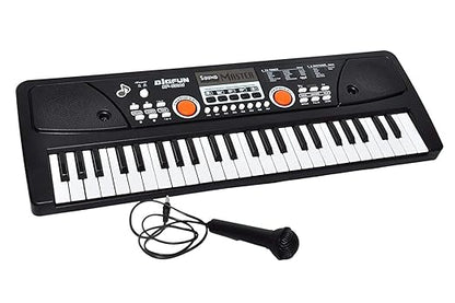 TIPTOP 49-Key Electronic Keyboard Piano | Microphone USB Bigfun